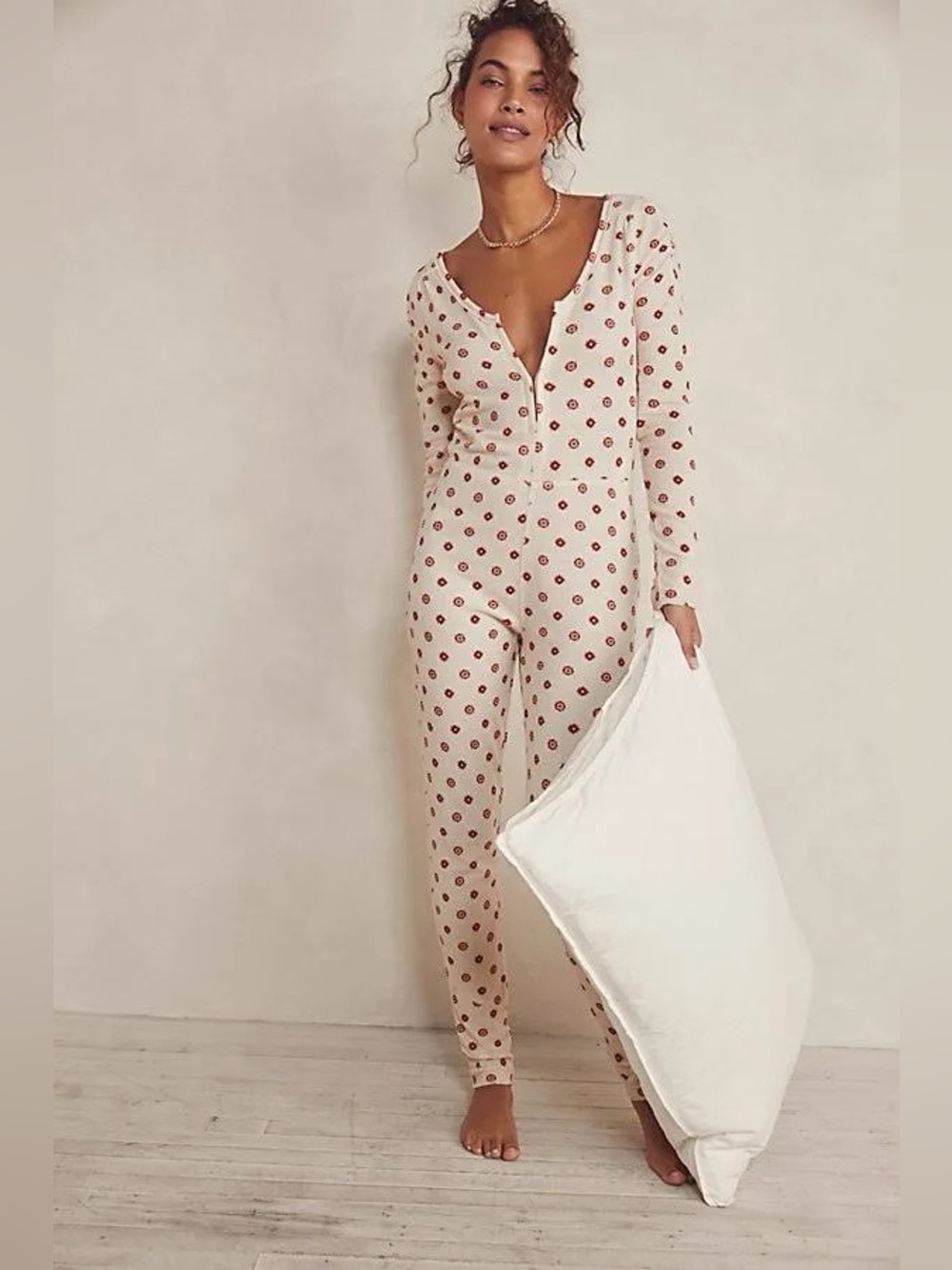 NWT Free People Home Alone Long Johns
